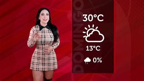 Latina weather girl Arely Hernandez Montenegro